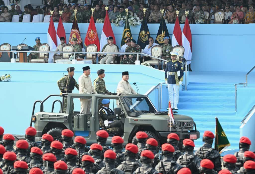 HUT ke-80 TNI, Presiden Prabowo Tekankan Kepemimpinan Berbasis Keteladanan dan Profesionalisme di TNI